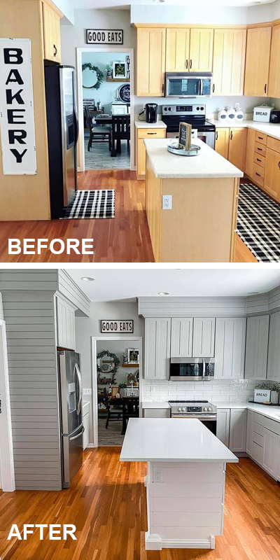 kitchen renovation dover de before and after